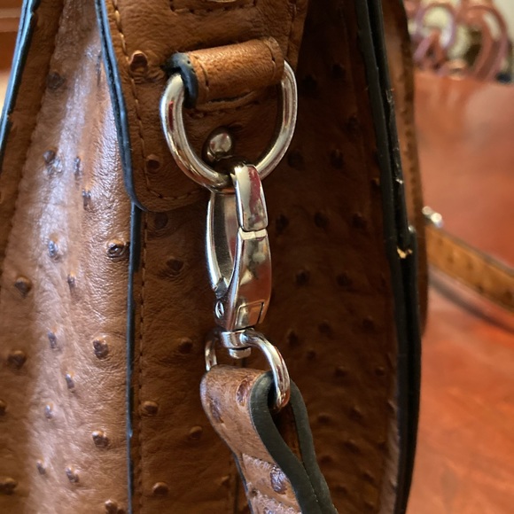 London Fog Satchel, color: Cognac  - like new - Picture 5 of 9